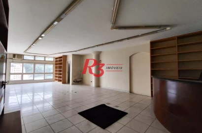 Sala, 78 m² - venda por R$ 320.000,00 ou aluguel por R$ 3.000,00/mês - Centro - Santos/SP
