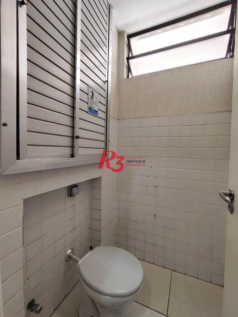 Sala para alugar, 128 m² por R$ 2.500,00/ano - Centro - Santos/SP