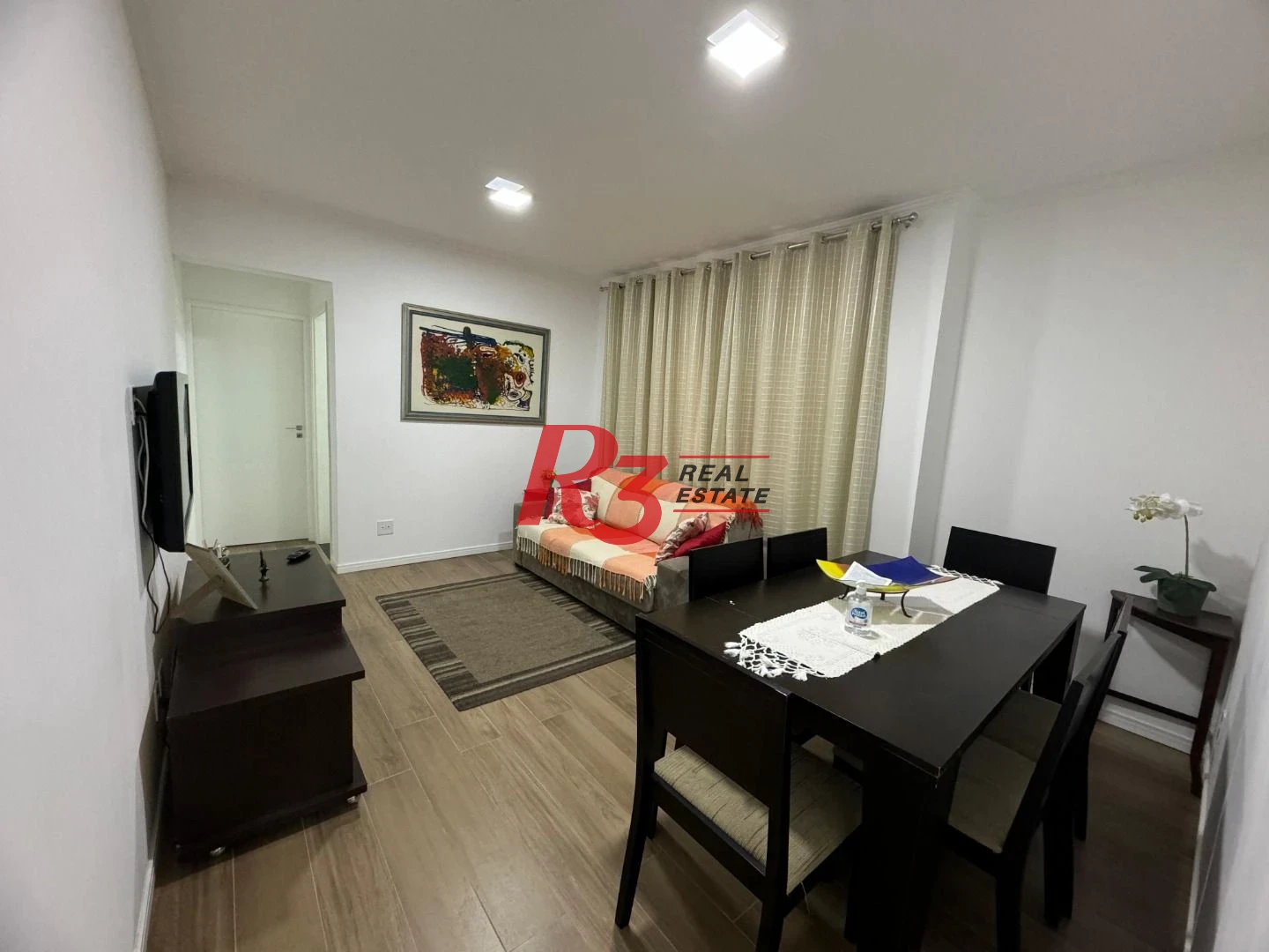 Apartamento com 1 dormitório à venda, 55 m² por R$ 360.000,00 - Boa Vista - São Vicente/SP
