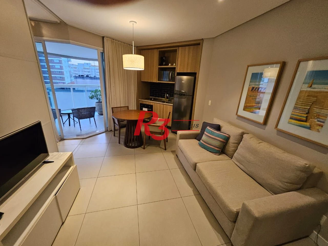Apartamento à venda, 45 m² por R$ 860.000,00 - Pompéia - Santos/SP