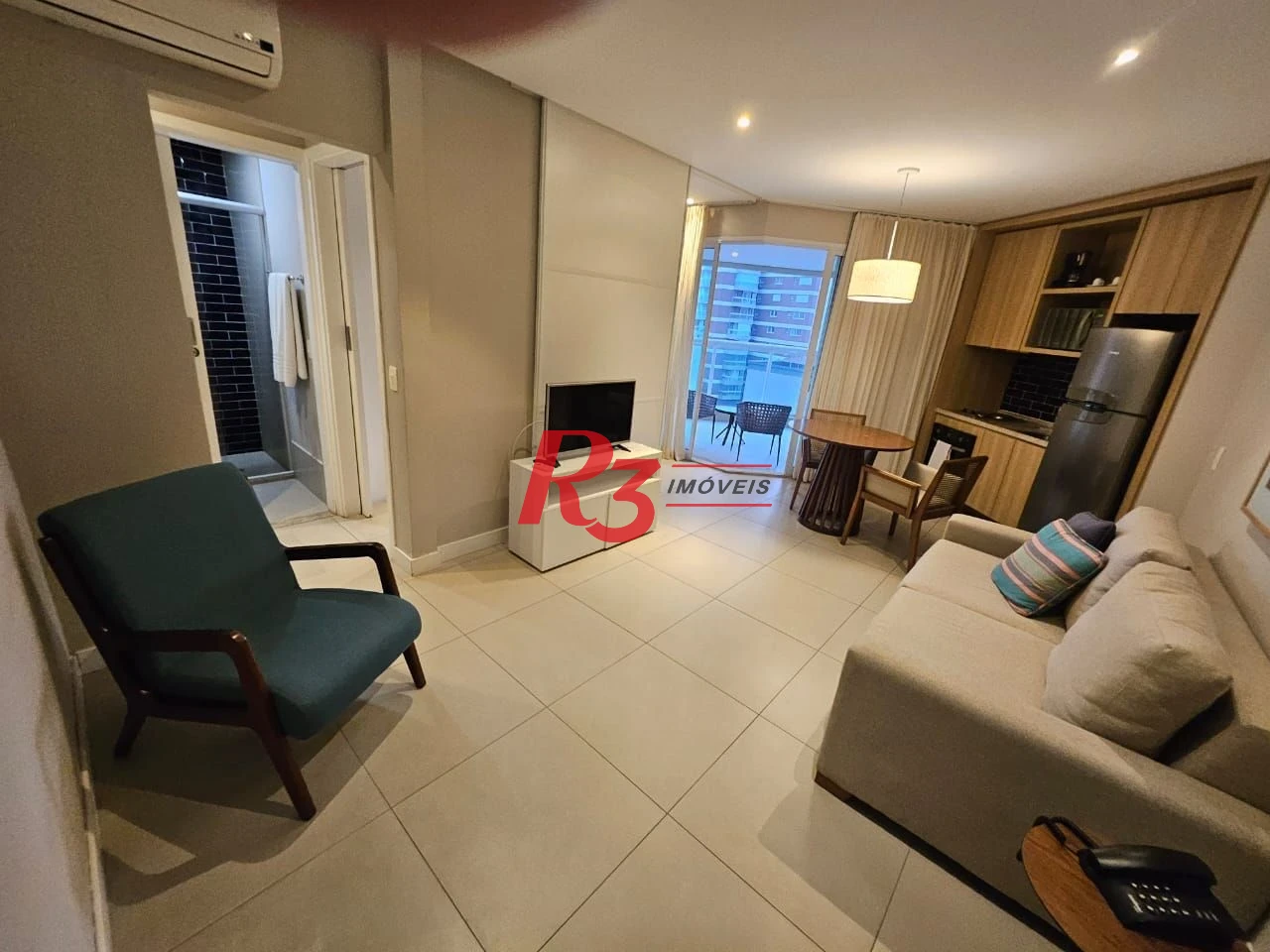 Apartamento à venda, 45 m² por R$ 860.000,00 - Pompéia - Santos/SP