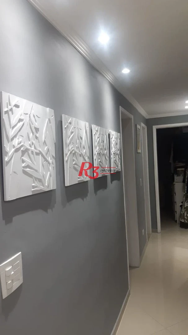 Apartamento com 2 dormitórios à venda, 68 m² por R$ 450.000,00 - Morro Nova Cintra - Santos/SP