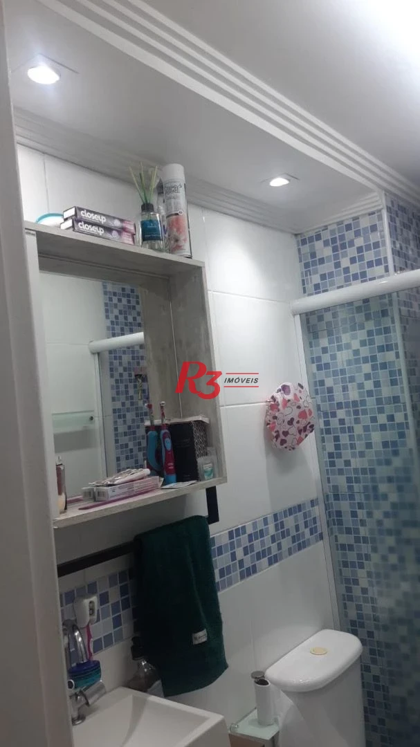 Apartamento com 2 dormitórios à venda, 68 m² por R$ 450.000,00 - Morro Nova Cintra - Santos/SP