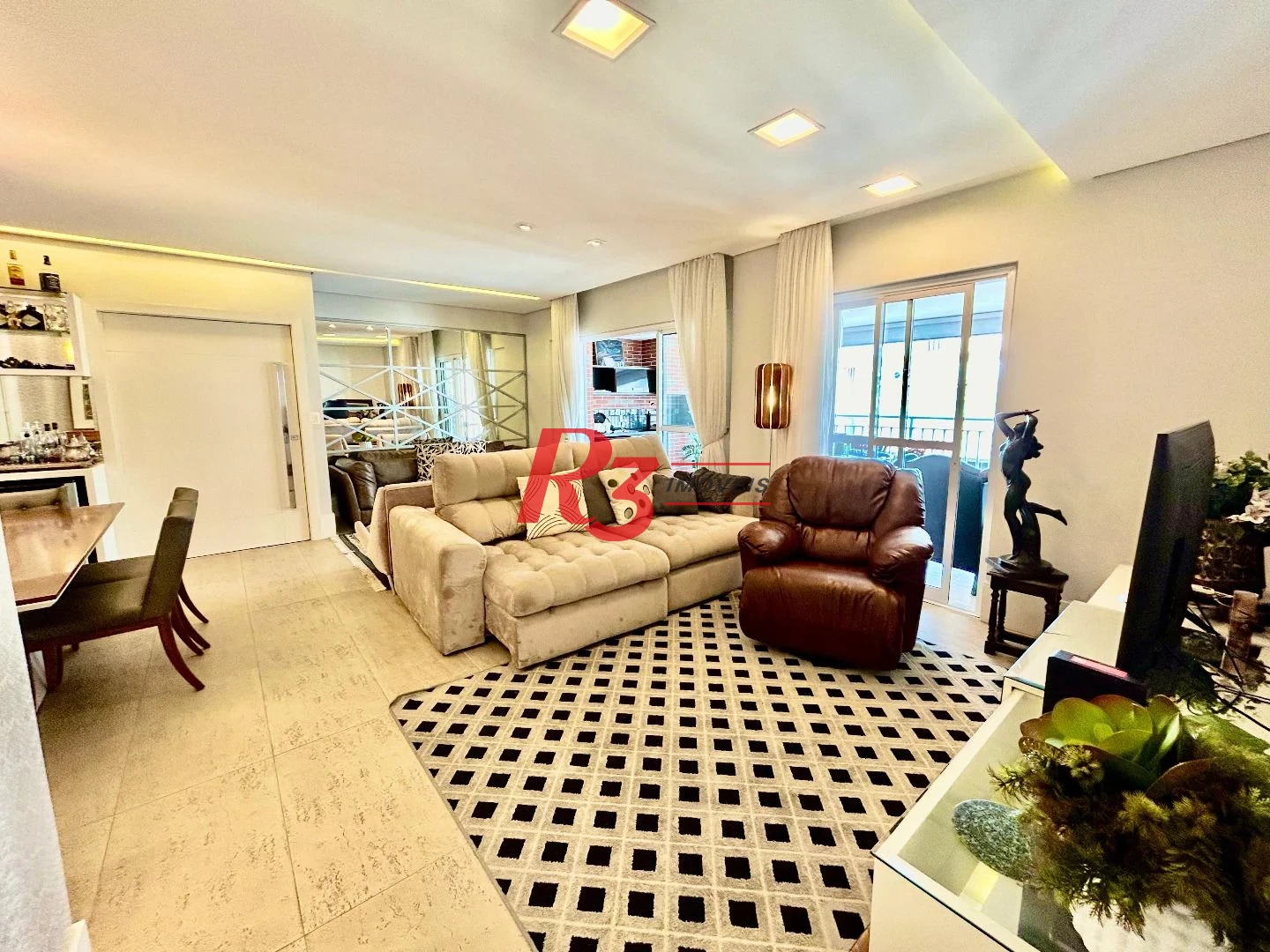 Apartamento à venda, 148 m² por R$ 2.390.000,00 - Boqueirão - Santos/SP