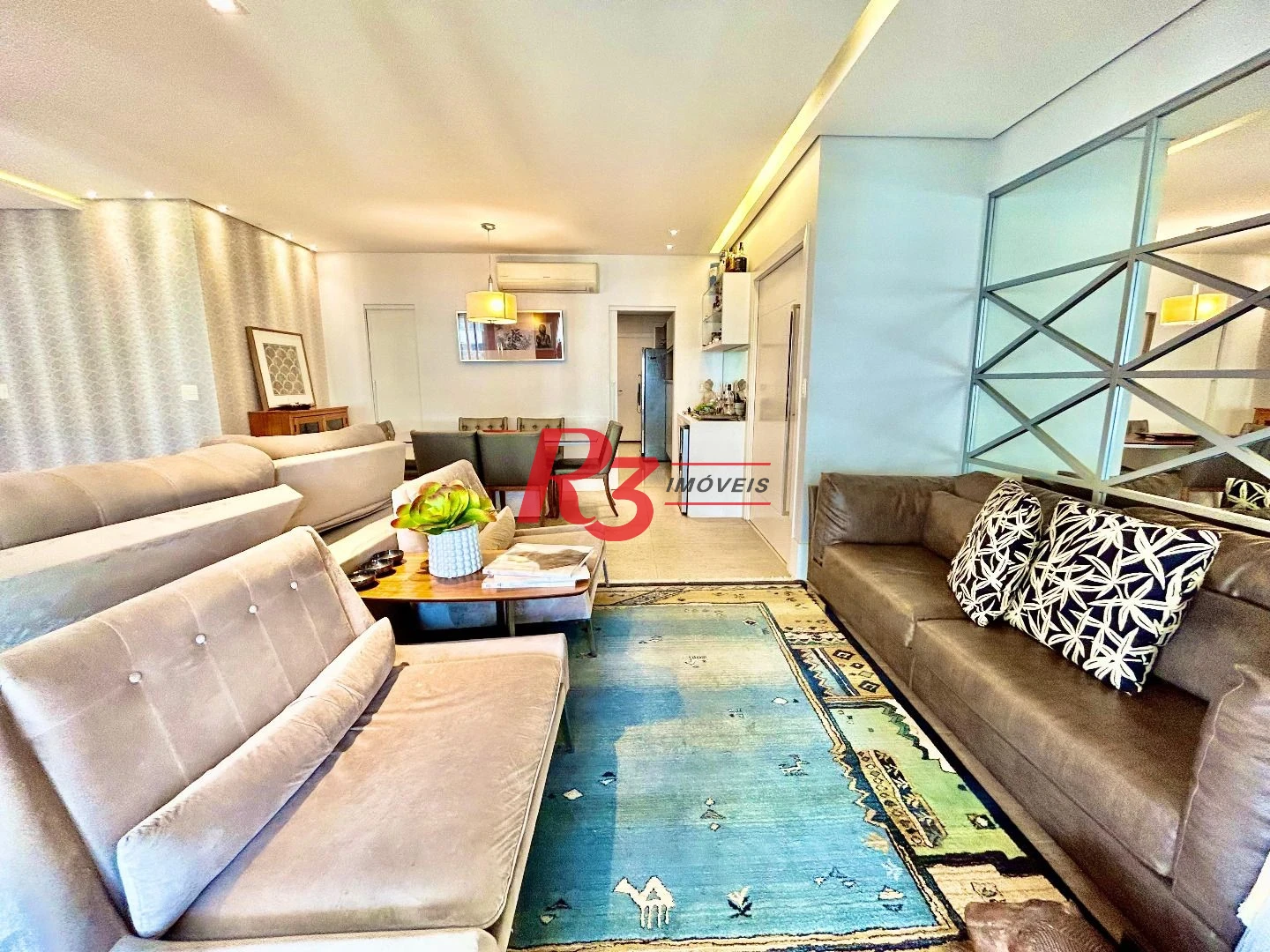 Apartamento à venda, 148 m² por R$ 2.390.000,00 - Boqueirão - Santos/SP
