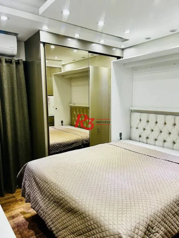 Flat à venda, 36 m² por R$ 300.000,00 - Centro - São Vicente/SP