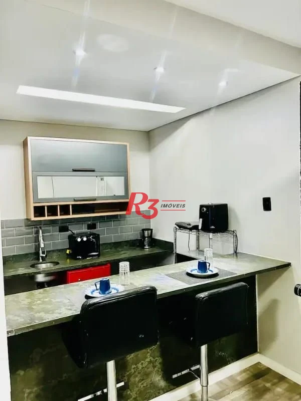 Flat à venda, 36 m² por R$ 285.000,00 - Centro - São Vicente/SP