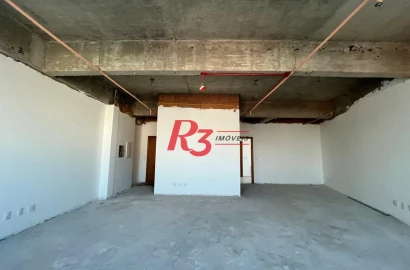 Sala para alugar, 48 m² por R$ 3.400,00/mês - Vila Matias - Santos/SP