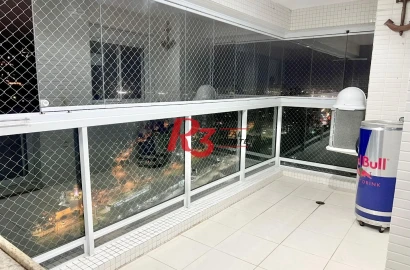 Apartamento à venda, 77 m² por R$ 780.000,00 - José Menino - Santos/SP
