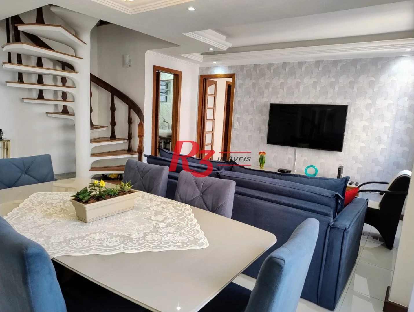 Cobertura à venda, 94 m² por R$ 1.199.000,00 - Boqueirão - Santos/SP