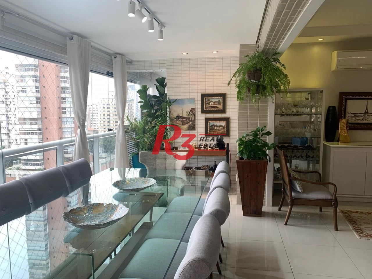 Apartamento para alugar, 181 m² por R$ 17.790,00/mês - Gonzaga - Santos/SP