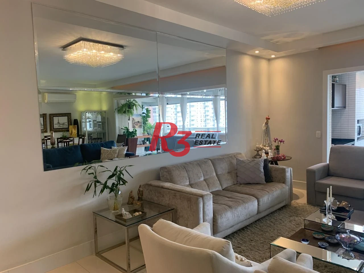 Apartamento para alugar, 181 m² por R$ 17.790,00/mês - Gonzaga - Santos/SP