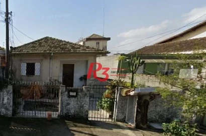 Terreno à venda, 296 m² por R$ 690.000,00 - Estuário - Santos/SP