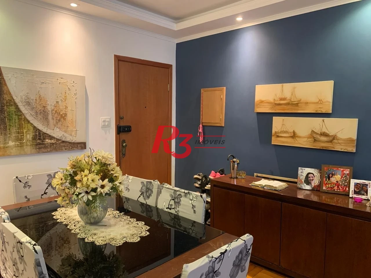 Apartamento com 2 dormitórios à venda, 80 m² por R$ 640.000,00 - Boqueirão - Santos/SP