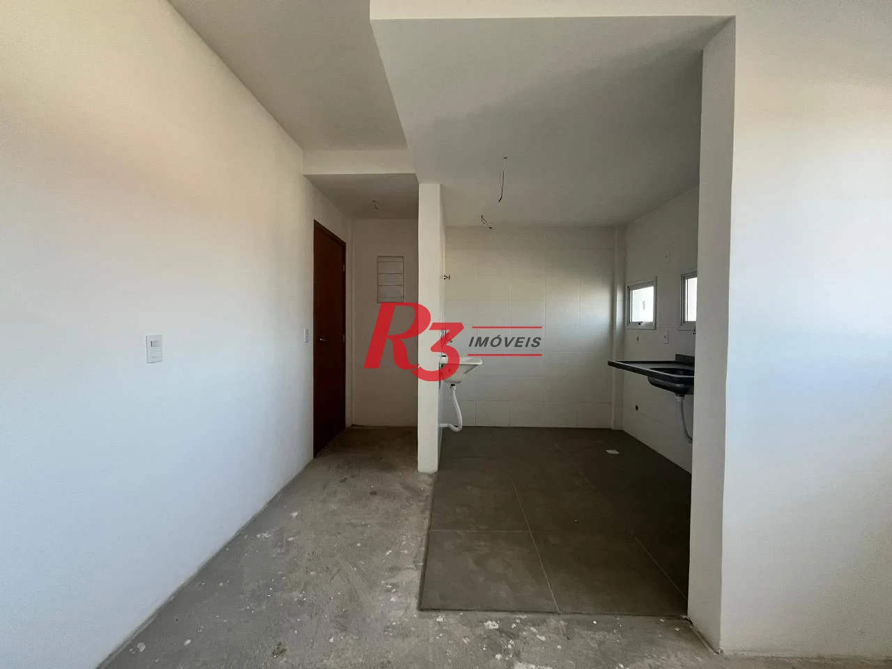 Apartamento à venda, 41 m² por R$ 385.000,00 - Estuário - Santos/SP