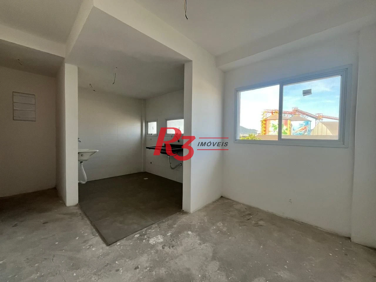 Apartamento à venda, 39 m² por R$ 375.000,00 - Estuário - Santos/SP