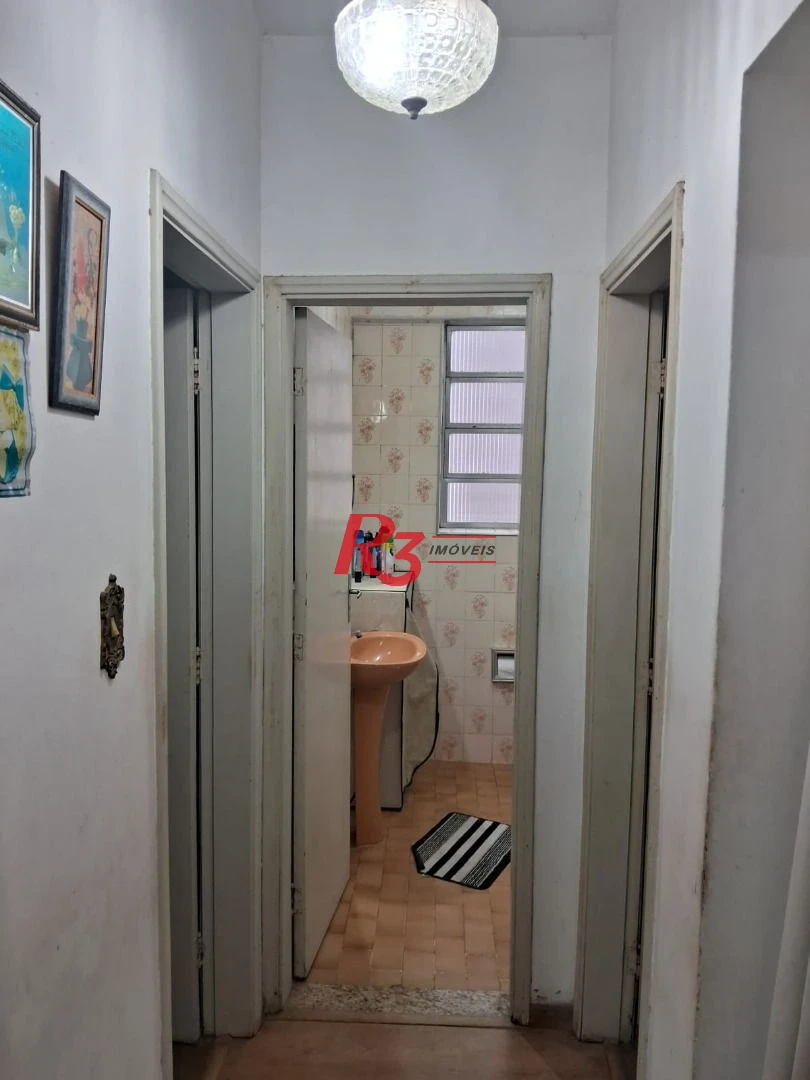 Apartamento à venda, 52 m² por R$ 365.000,00 - Aparecida - Santos/SP