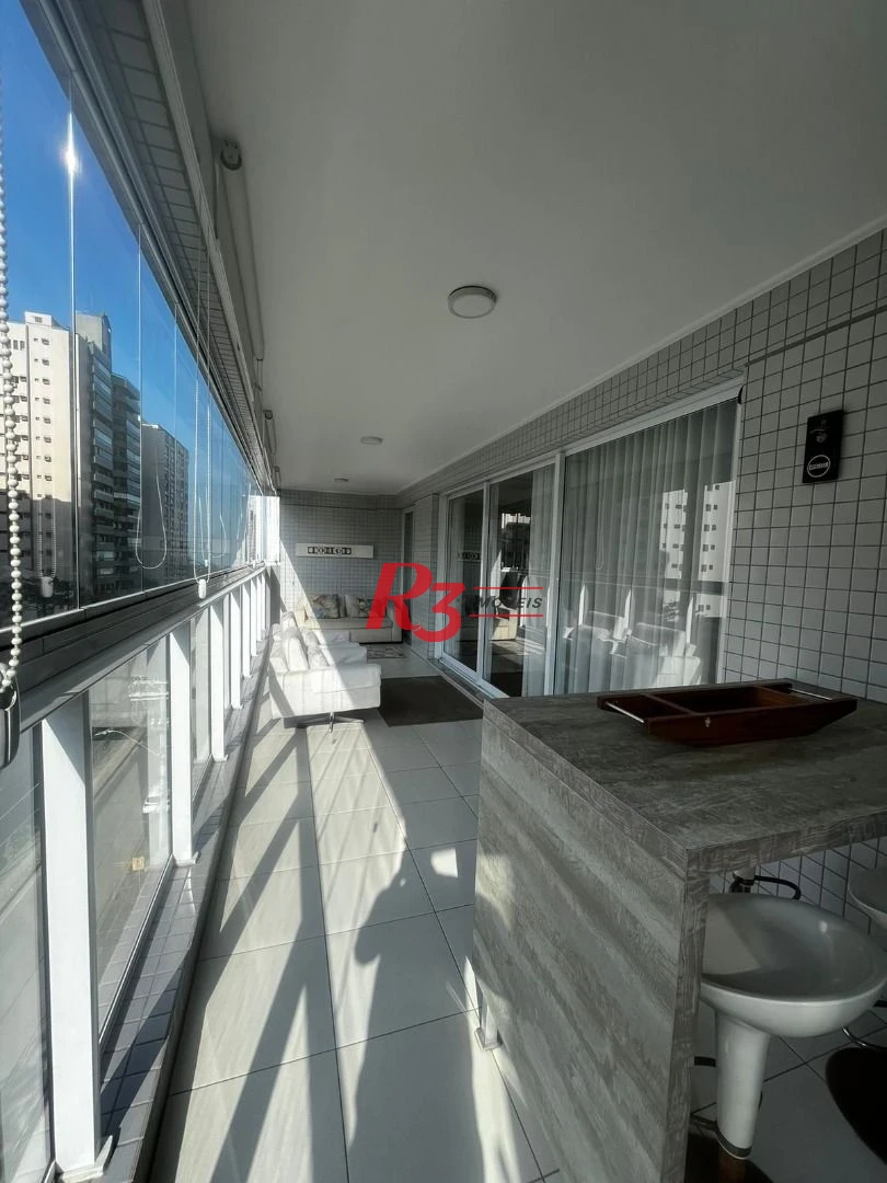 Apartamento com 3 dormitórios, 160 m² - venda por R$ 2.700.000,00 ou aluguel por R$ 17.000,00/mês - Embaré - Santos/SP