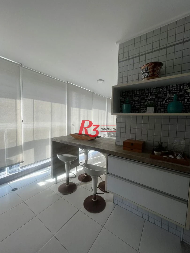 Apartamento com 3 dormitórios, 160 m² - venda por R$ 2.700.000,00 ou aluguel por R$ 17.000,00/mês - Embaré - Santos/SP