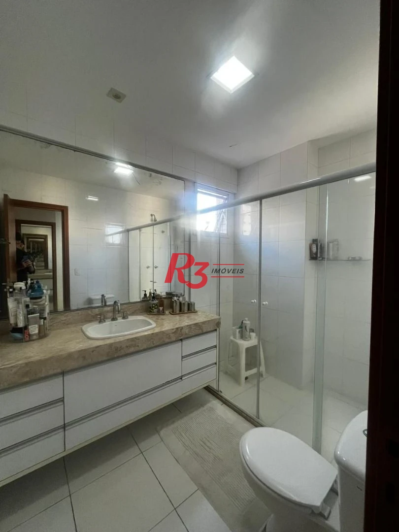 Apartamento com 3 dormitórios, 160 m² - venda por R$ 2.700.000,00 ou aluguel por R$ 17.000,00/mês - Embaré - Santos/SP