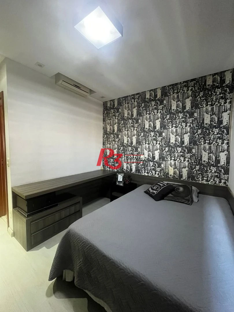Apartamento com 3 dormitórios, 160 m² - venda por R$ 2.700.000,00 ou aluguel por R$ 17.000,00/mês - Embaré - Santos/SP