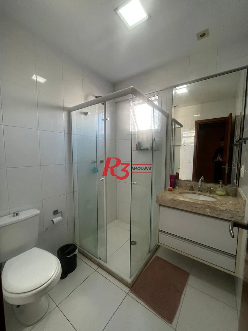 Apartamento com 3 dormitórios, 160 m² - venda por R$ 2.700.000,00 ou aluguel por R$ 17.000,00/mês - Embaré - Santos/SP