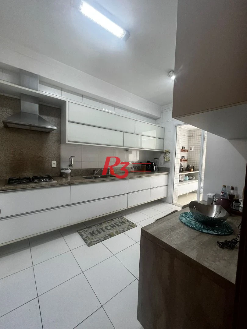 Apartamento com 3 dormitórios, 160 m² - venda por R$ 2.700.000,00 ou aluguel por R$ 17.000,00/mês - Embaré - Santos/SP