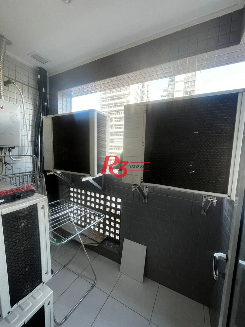 Apartamento com 3 dormitórios, 160 m² - venda por R$ 2.700.000,00 ou aluguel por R$ 17.000,00/mês - Embaré - Santos/SP