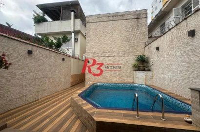Casa à venda, 170 m² por R$ 1.850.000,00 - Campo Grande - Santos/SP
