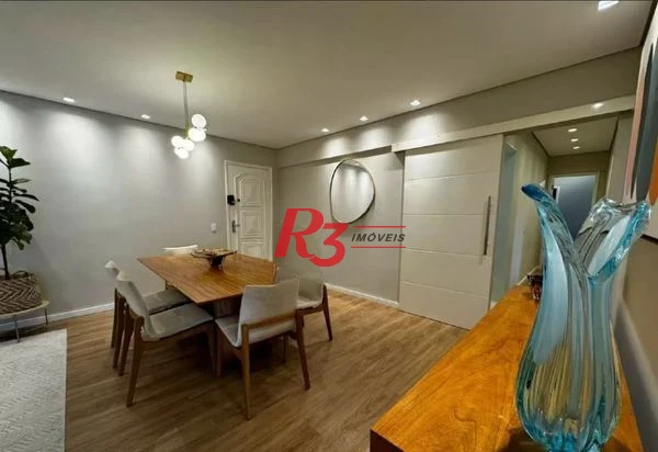 Apartamento com 2 dormitórios à venda, 116 m² por R$ 1.300.000,00 - Ponta da Praia - Santos/SP