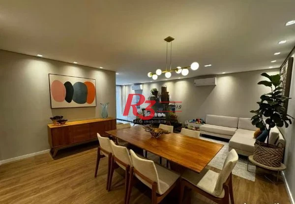 Apartamento com 2 dormitórios à venda, 116 m² por R$ 1.300.000,00 - Ponta da Praia - Santos/SP
