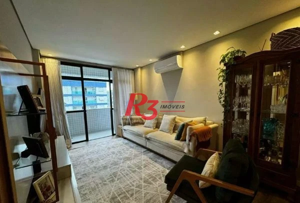 Apartamento com 2 dormitórios à venda, 116 m² por R$ 1.300.000,00 - Ponta da Praia - Santos/SP