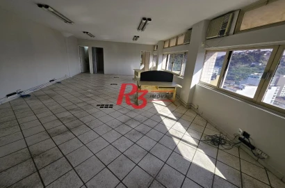 Sala para alugar, 110 m² - Centro - Santos/SP