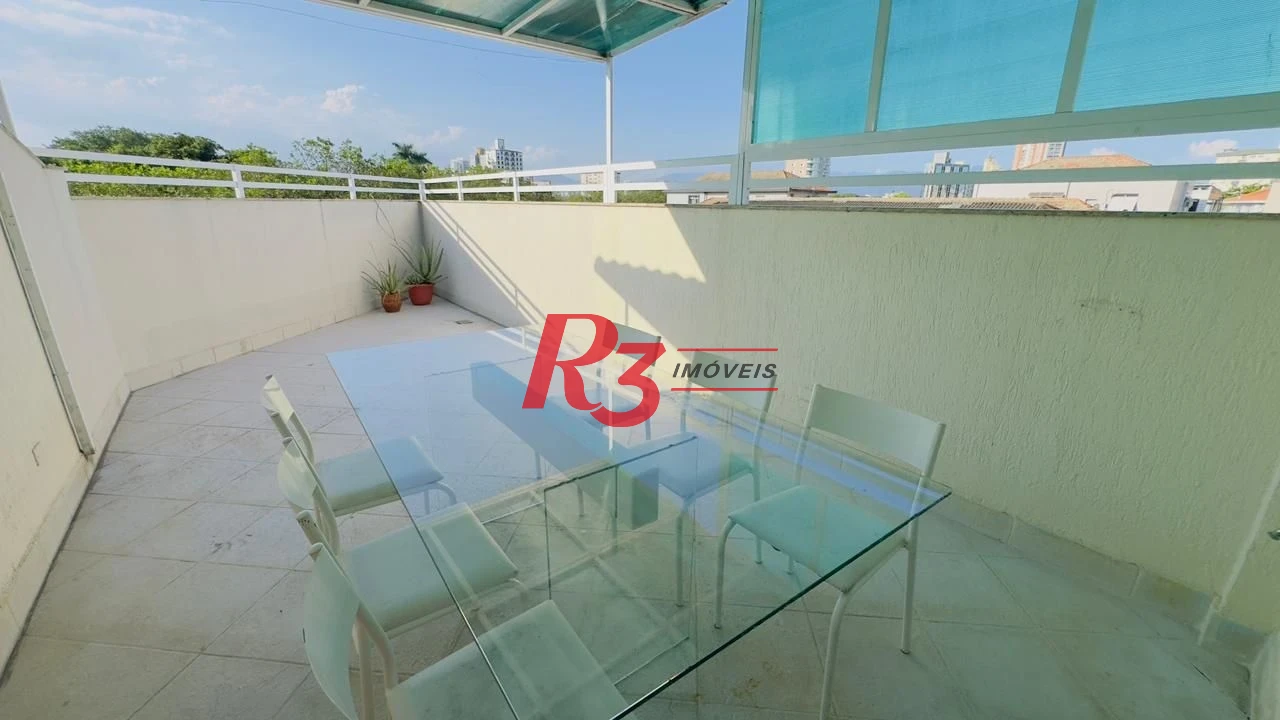 Casa com 3 dormitórios, 300 m² - venda por R$ 1.990.000,00 ou aluguel por R$ 10.200,01/mês - Embaré - Santos/SP