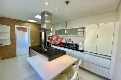 Casa com 3 dormitórios, 300 m² - venda por R$ 1.990.000,00 ou aluguel por R$ 10.200,01/mês - Embaré - Santos/SP