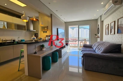 Apartamento à venda, 85 m² por R$ 929.000,00 - Marapé - Santos/SP