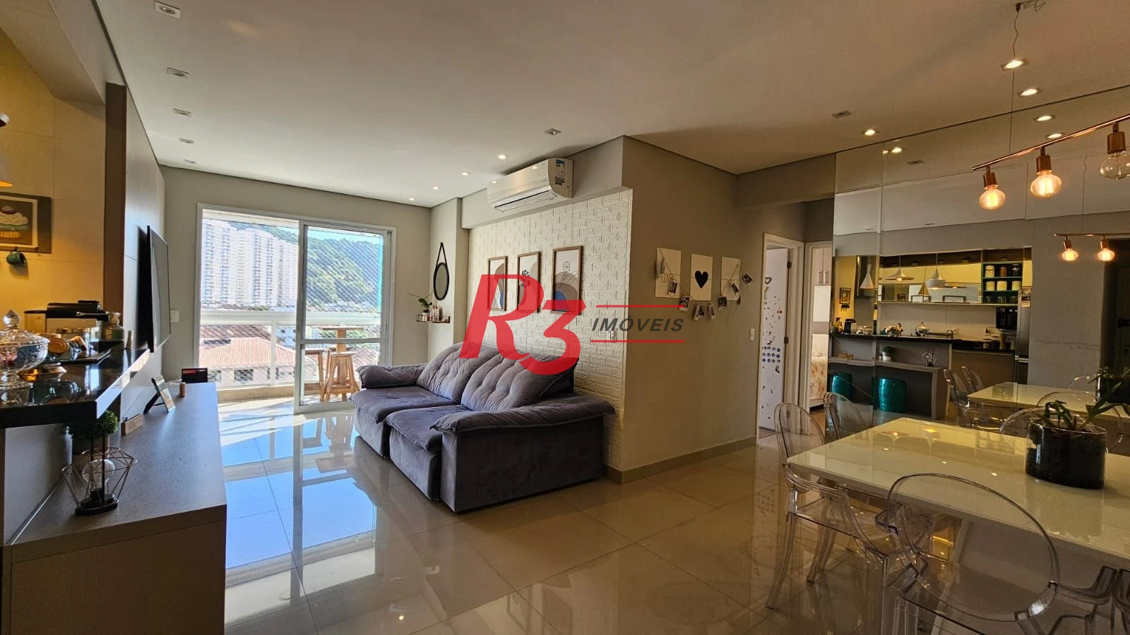 Apartamento à venda, 85 m² por R$ 929.000,00 - Marapé - Santos/SP