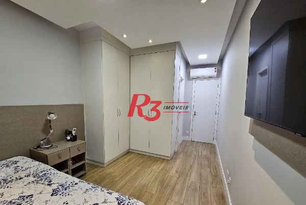 Apartamento com 3 dormitórios à venda, 87 m² por R$ 1.200.000,00 - Pompéia - Santos/SP