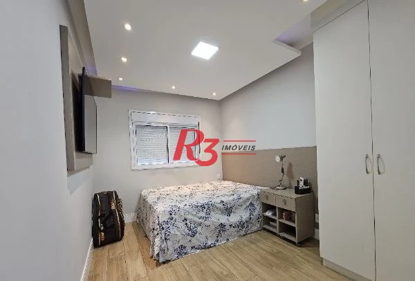 Apartamento com 3 dormitórios à venda, 87 m² por R$ 1.200.000,00 - Pompéia - Santos/SP