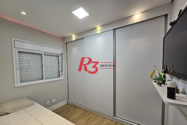 Apartamento com 3 dormitórios à venda, 87 m² por R$ 1.200.000,00 - Pompéia - Santos/SP