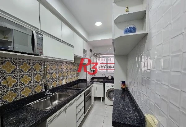 Apartamento com 3 dormitórios à venda, 87 m² por R$ 1.200.000,00 - Pompéia - Santos/SP