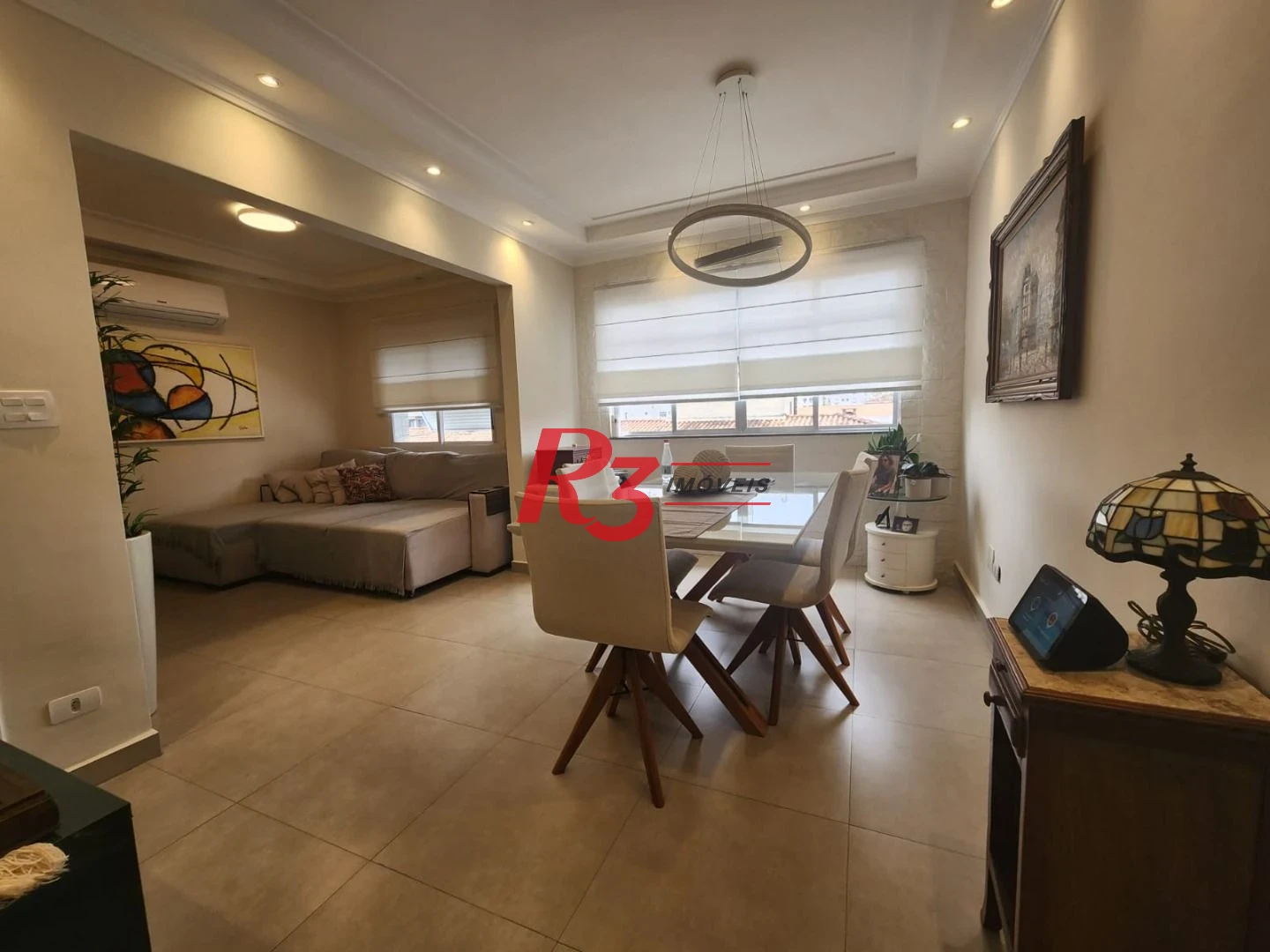 Apartamento com 2 dormitórios para alugar, 101 m² por R$ 6.200,00/mês - Campo Grande - Santos/SP