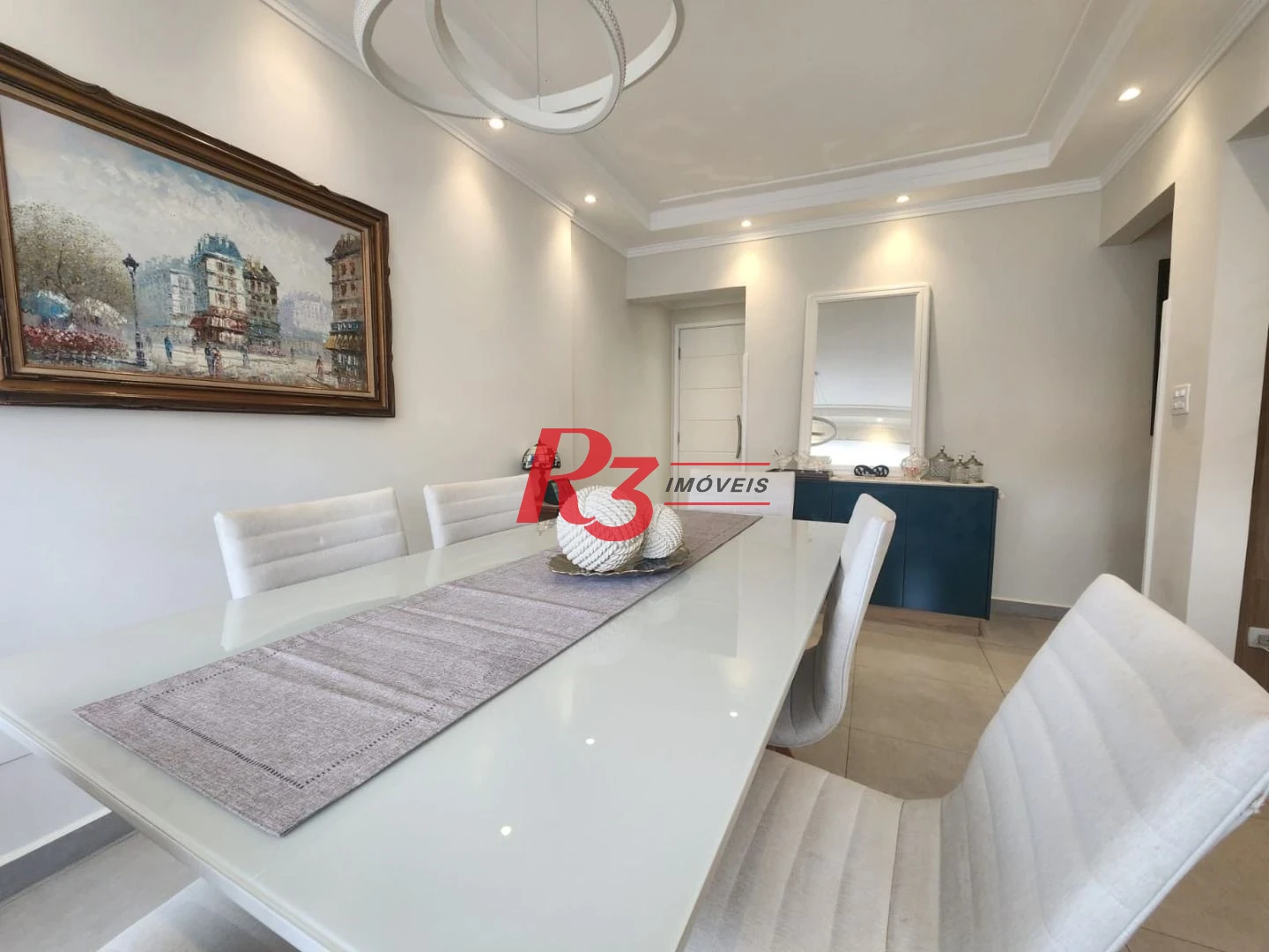 Apartamento com 2 dormitórios para alugar, 101 m² por R$ 6.200,00/mês - Campo Grande - Santos/SP