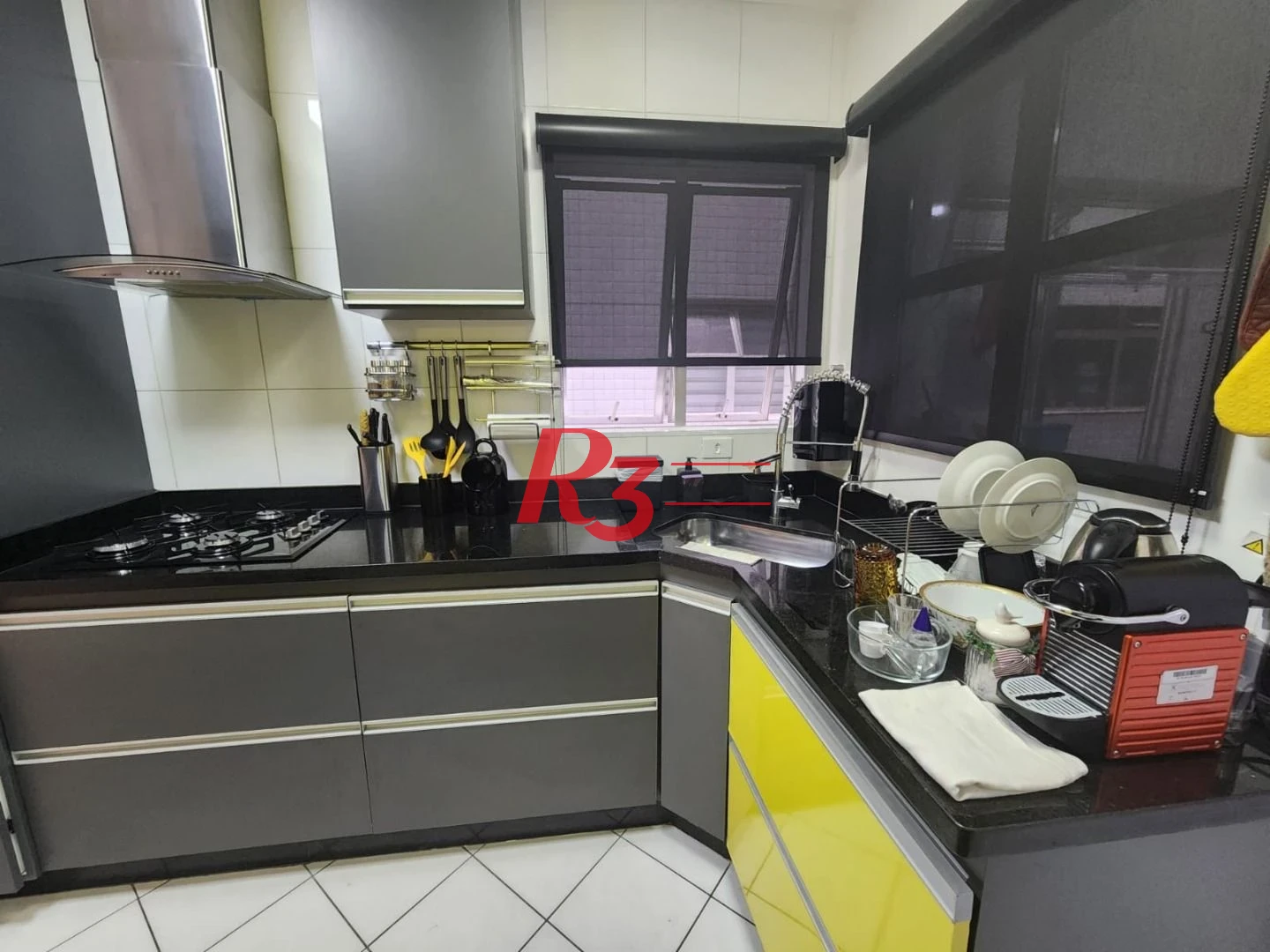 Apartamento com 2 dormitórios para alugar, 101 m² por R$ 6.200,00/mês - Campo Grande - Santos/SP