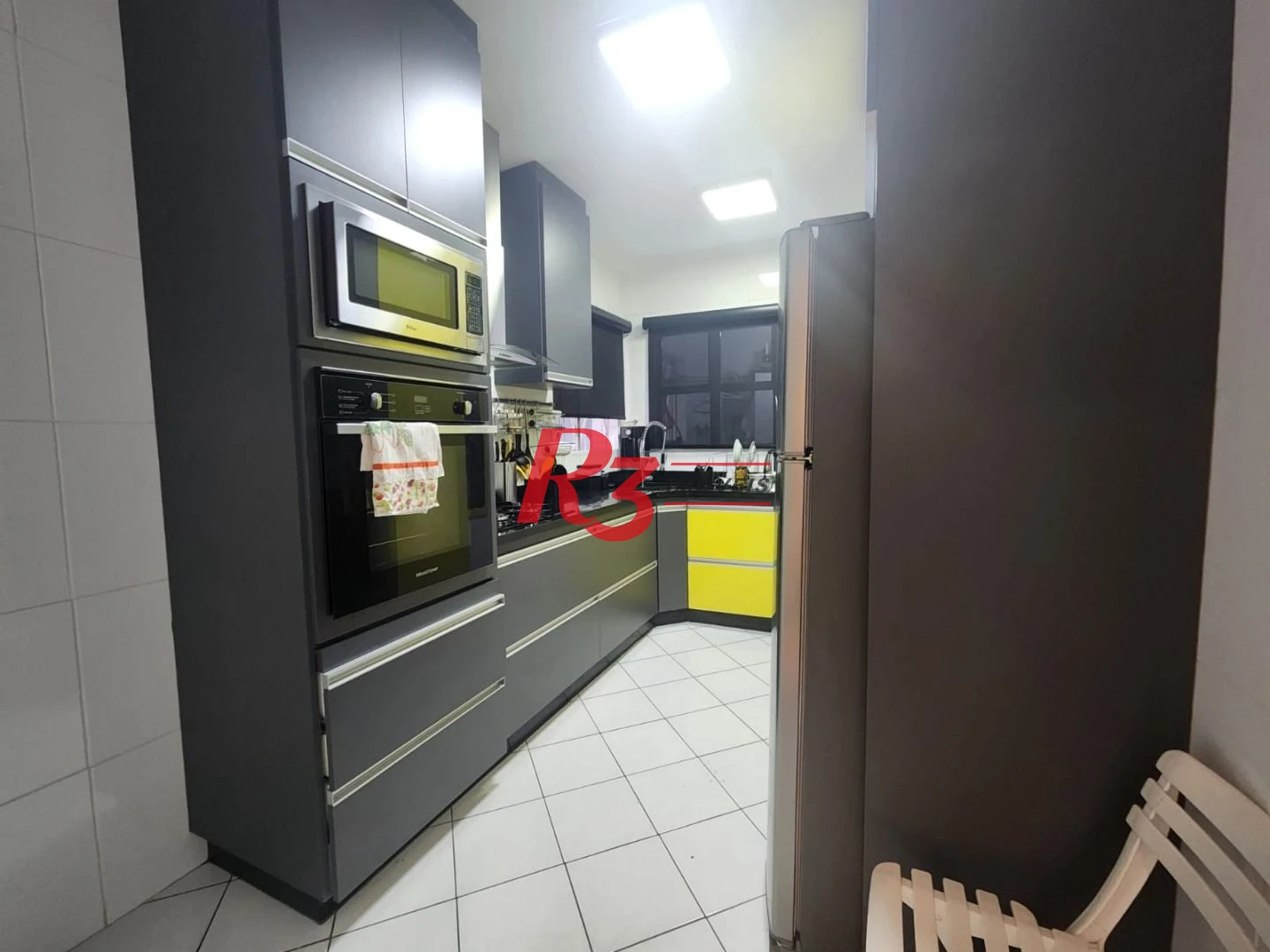 Apartamento com 2 dormitórios para alugar, 101 m² por R$ 6.200,00/mês - Campo Grande - Santos/SP