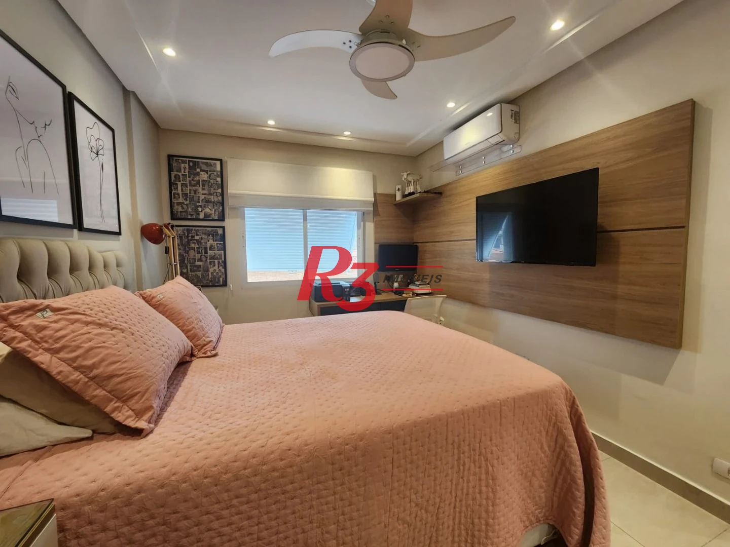 Apartamento com 2 dormitórios para alugar, 101 m² por R$ 6.200,00/mês - Campo Grande - Santos/SP