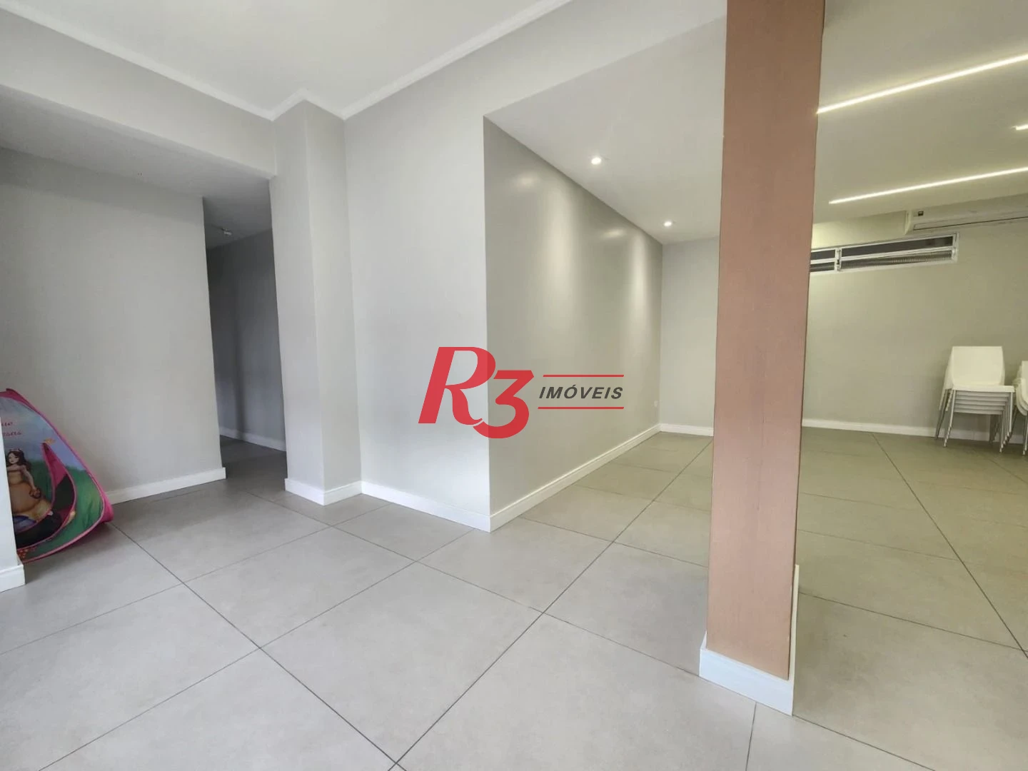 Apartamento com 2 dormitórios para alugar, 101 m² por R$ 6.200,00/mês - Campo Grande - Santos/SP