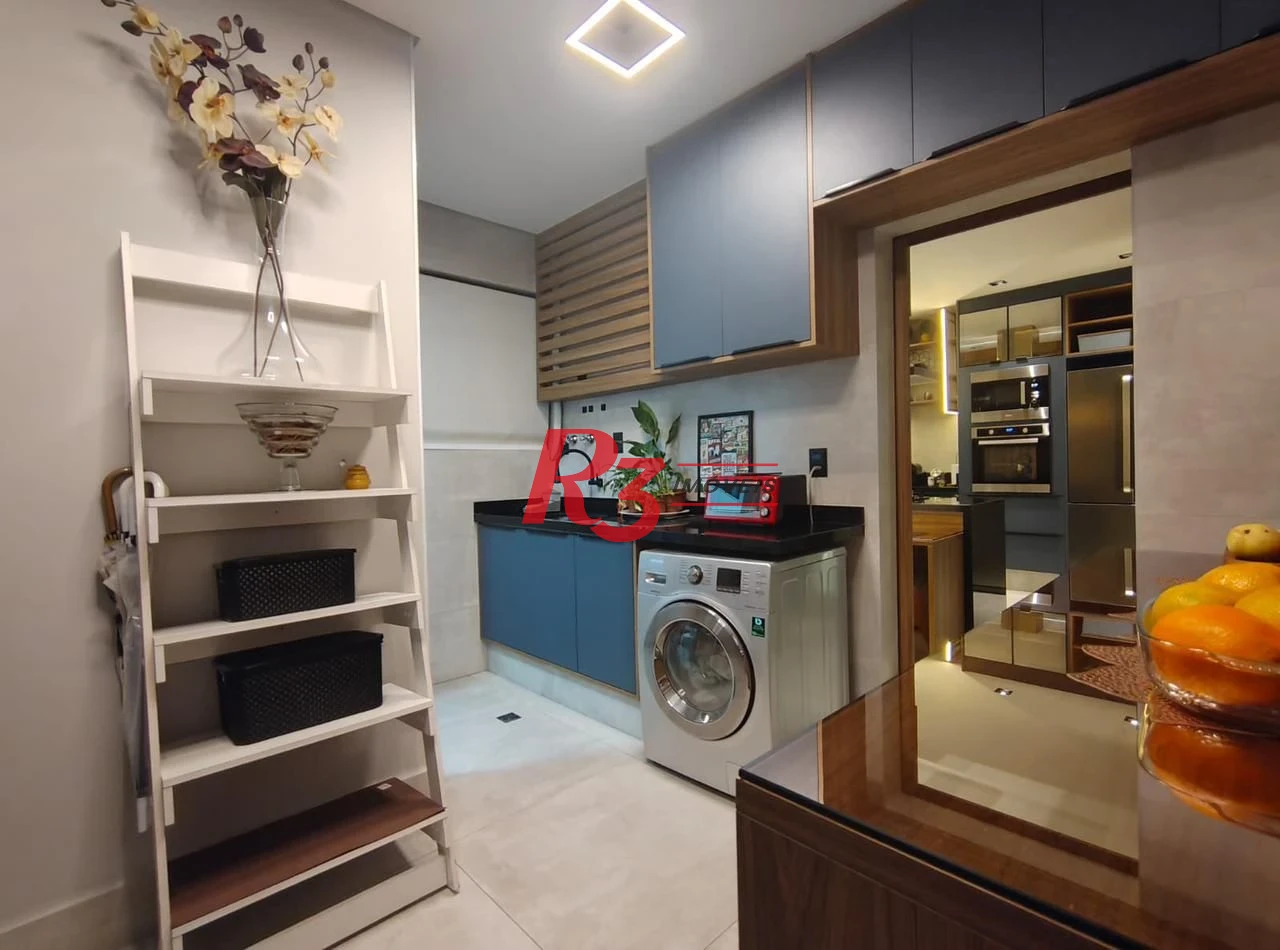 Apartamento com 3 dormitórios à venda, 170 m² por R$ 2.350.000,00 - Gonzaga - Santos/SP