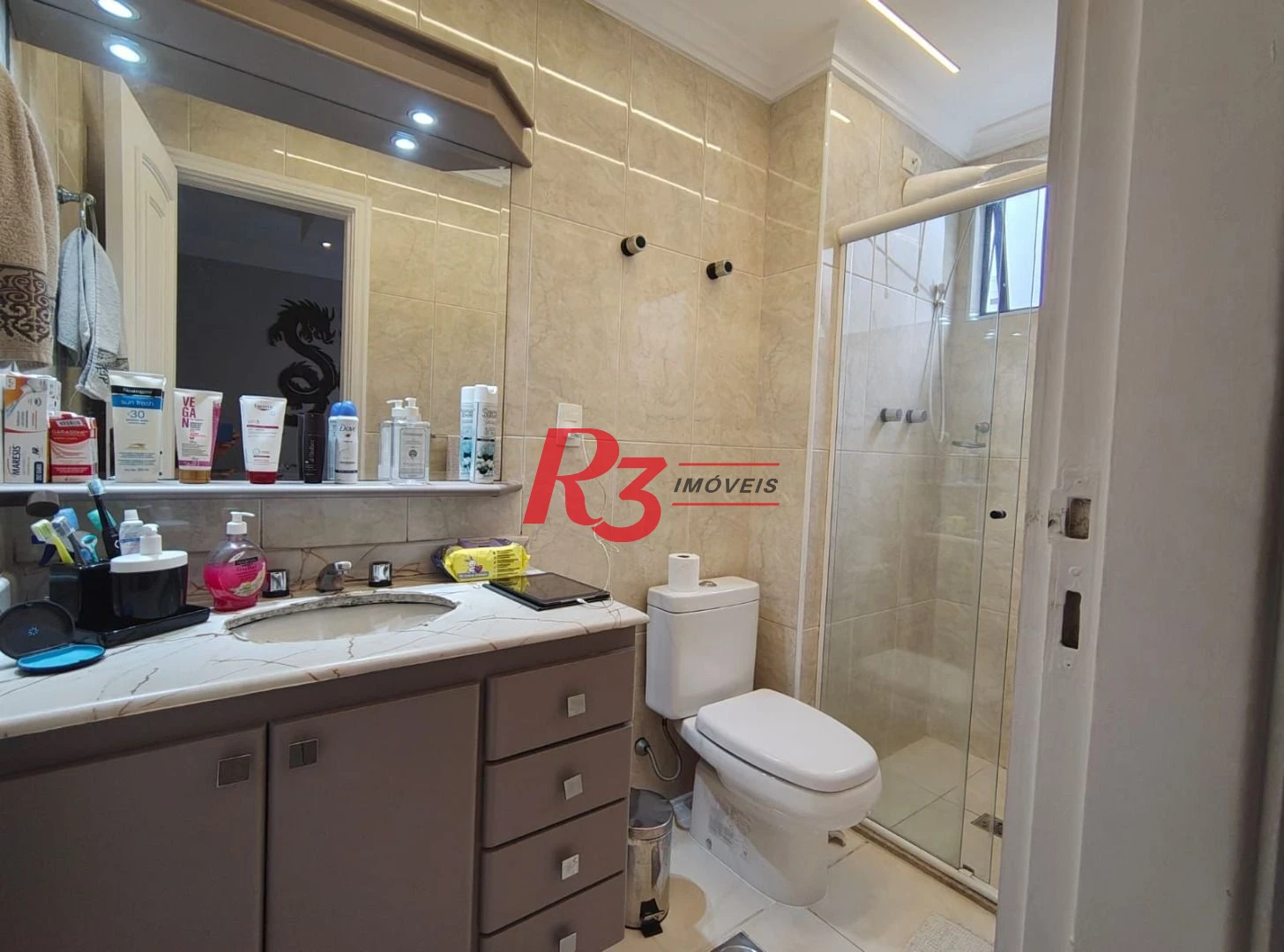 Apartamento com 3 dormitórios à venda, 170 m² por R$ 2.350.000,00 - Gonzaga - Santos/SP