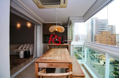 Apartamento à venda, 232 m² por R$ 4.250.000,00 - Embaré - Santos/SP